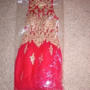 Prom dress or elegant party dress.